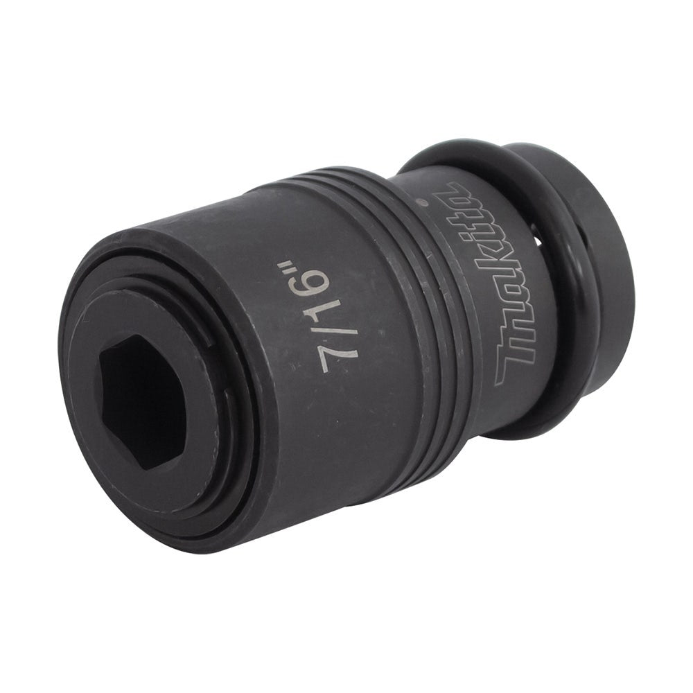 MAKITA 1 2 Square Drive to 7 16 Hex Bit Adaptor B-68460