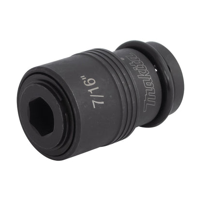 MAKITA 1 2 Square Drive to 7 16 Hex Bit Adaptor B-68460