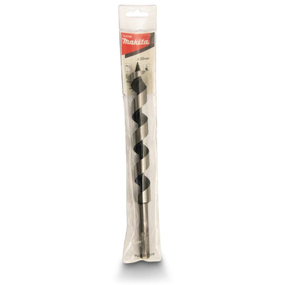 MAKITA 20 x 250mm Hex Auger Bit D-07406