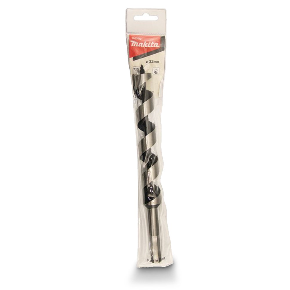 MAKITA 22 x 250mm Hex Auger Bit D-07412