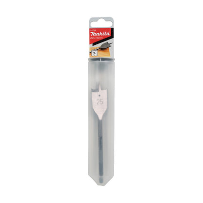 MAKITA 25 X 150mm Flat Wood Spade Bit - 1 4 Hex E-17289
