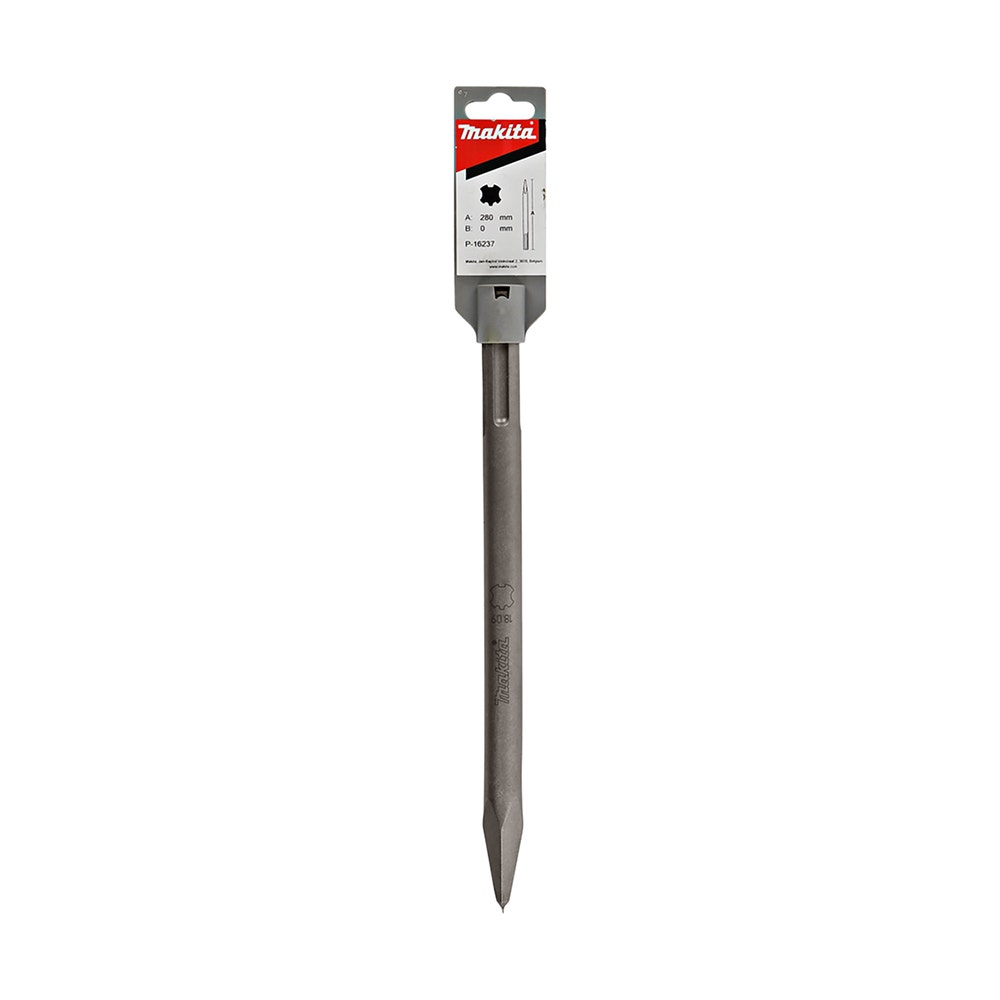 MAKITA 280mm SDS-Max Moil Point Chisel Bit - Elite P16237