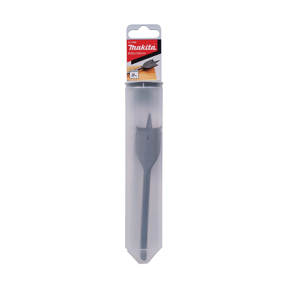 MAKITA 32 X 150mm Flat Wood Spade Bit - 1 4 Hex E-17326