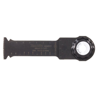 MAKITA 32mm Starlock Max Multi-Tool for Wood and Metal Plunge Saw Blade B-66400
