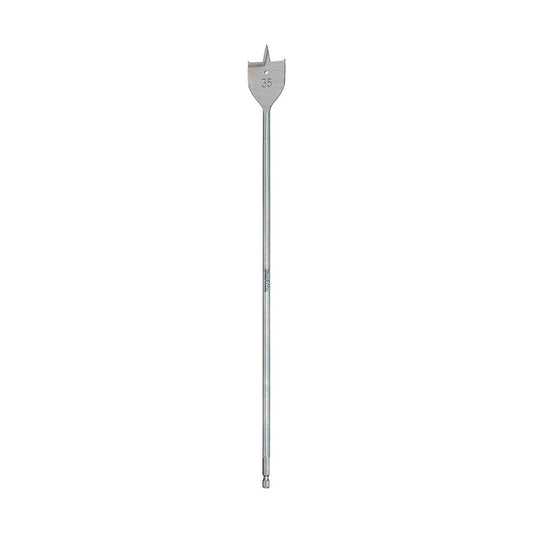 MAKITA 35 X 400mm Flat Wood Spade Bit - 1 4 Hex E-17544