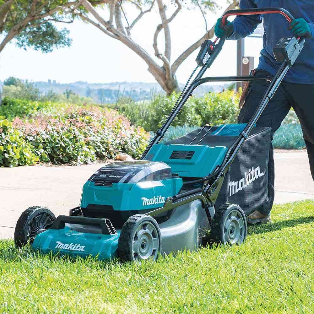 MAKITA 36V (18VX2) Brushless 2 x 6.0Ah 534mm Lawn Mower Kit DLM535PG2