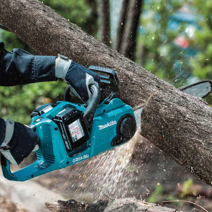 MAKITA 36V (18Vx2) Brushless 400mm Easy Change Bar Chainsaw Skin DUC400Z