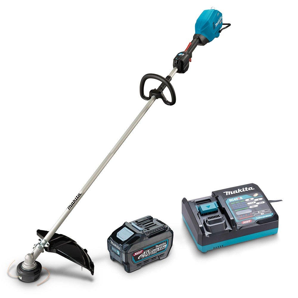 MAKITA 40V MAX XGT Brushless 1 x 5.0Ah Loop Handle High Output Line Trimmer Kit UR007GT101