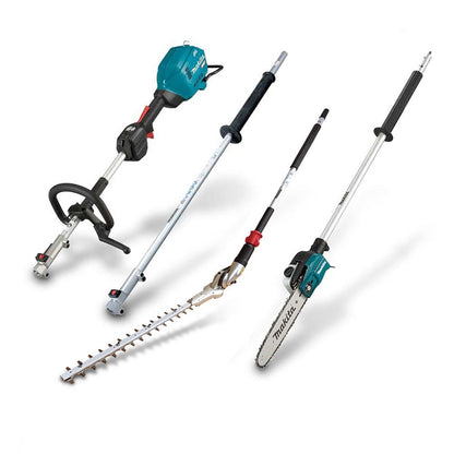 MAKITA 40V MAX XGT Brushless Multi Function Power Head w. Pole Saw, Pole Hedge Trimmer and Extension Pole UX01GZ07
