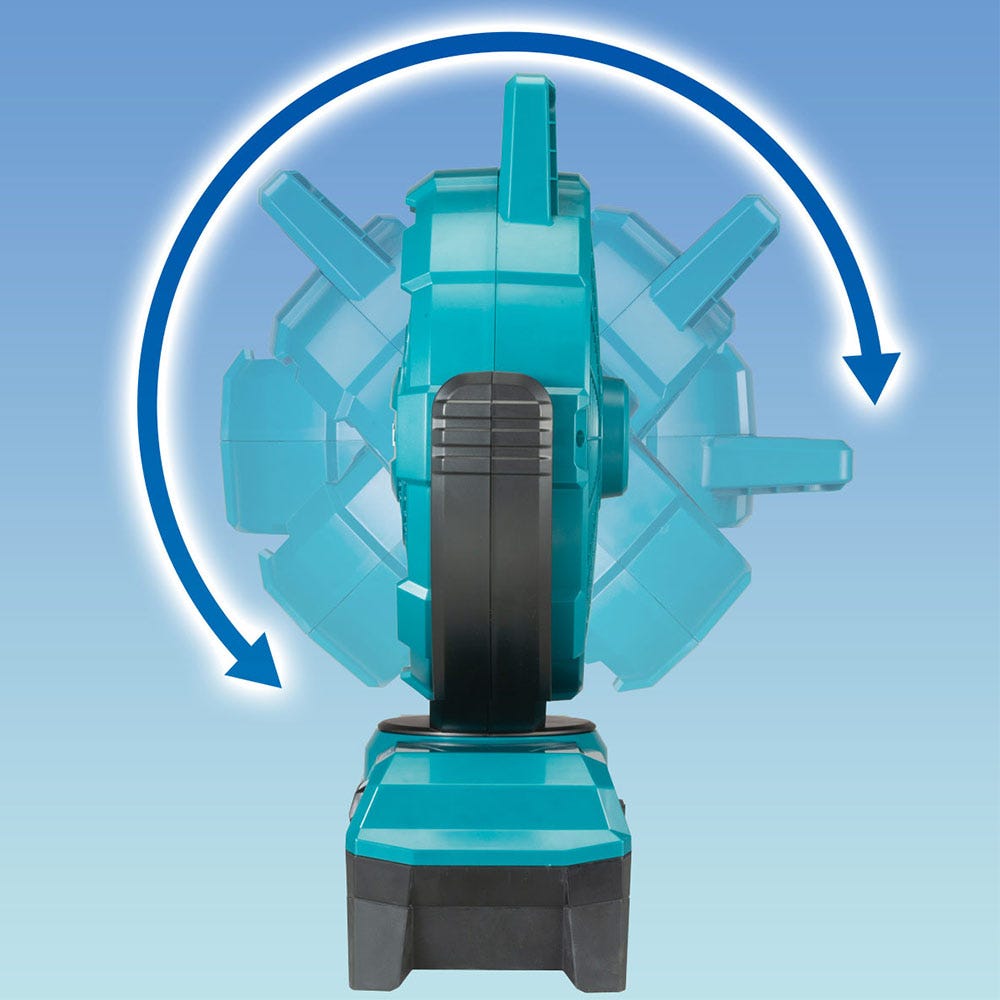 MAKITA 40V Max 235mm Jobsite Fan Skin CF001GZ