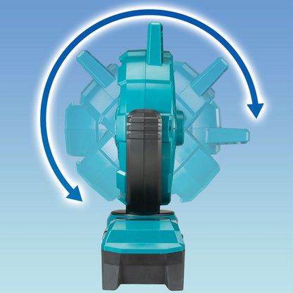 MAKITA 40V Max 235mm Jobsite Fan Skin CF001GZ