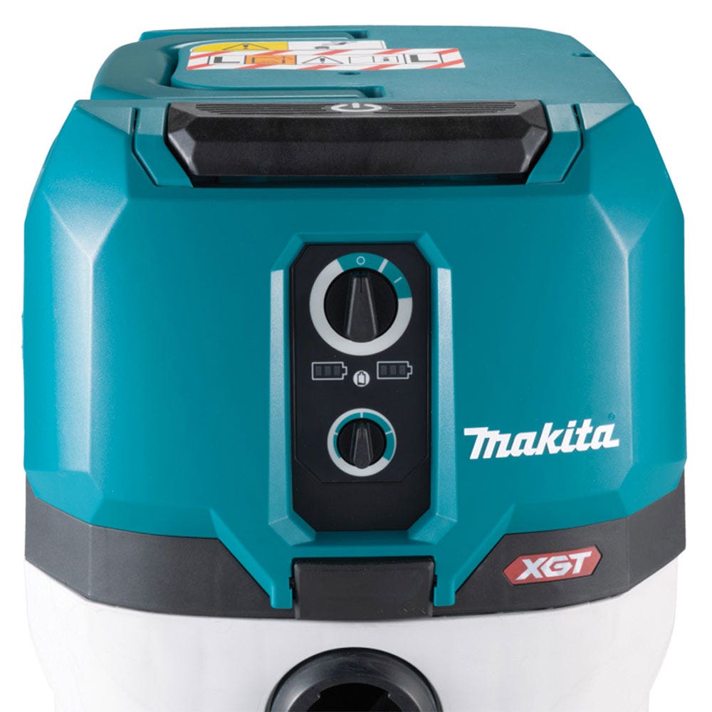 MAKITA 40V Max Brushless Wet Dry Dust Extraction Vacuum Skin VC003GLZ02