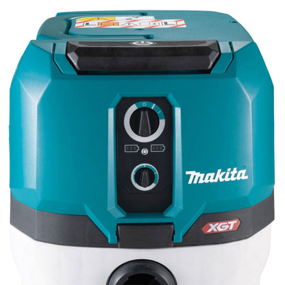 MAKITA 40V Max Brushless Wet Dry Dust Extraction Vacuum Skin VC003GLZ02