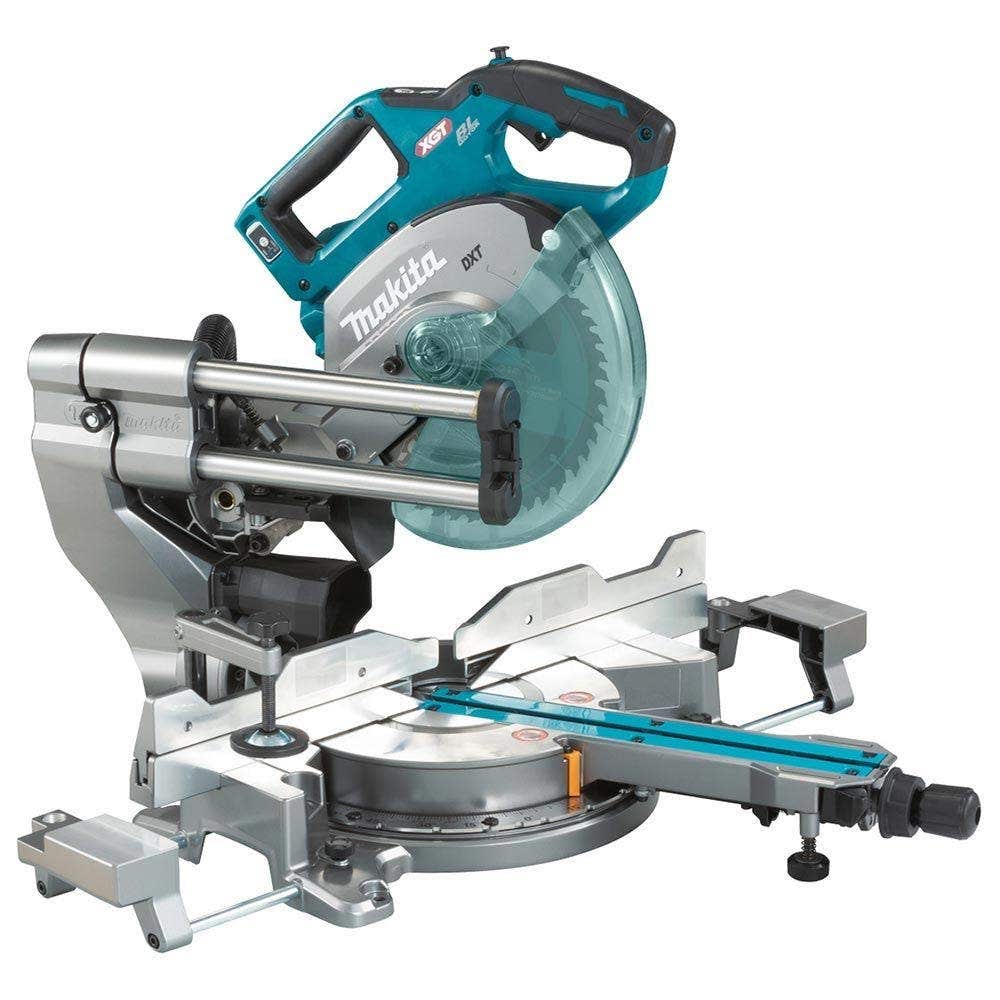 MAKITA 40V Max XGT 2 x 4.0Ah 216mm Slide Compound Mitre Saw Kit LS002GM201