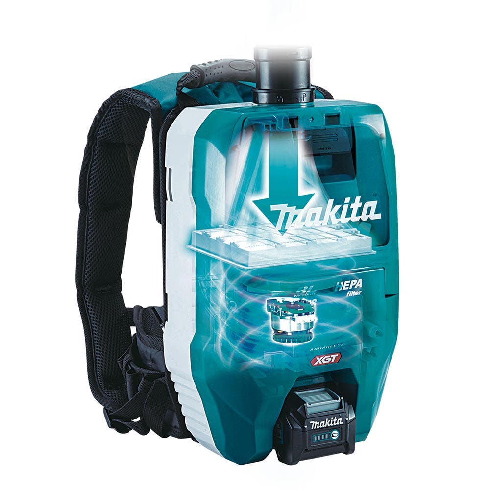MAKITA 40V Max XGT AWS Backpack Vacuum Skin VC009GZ01