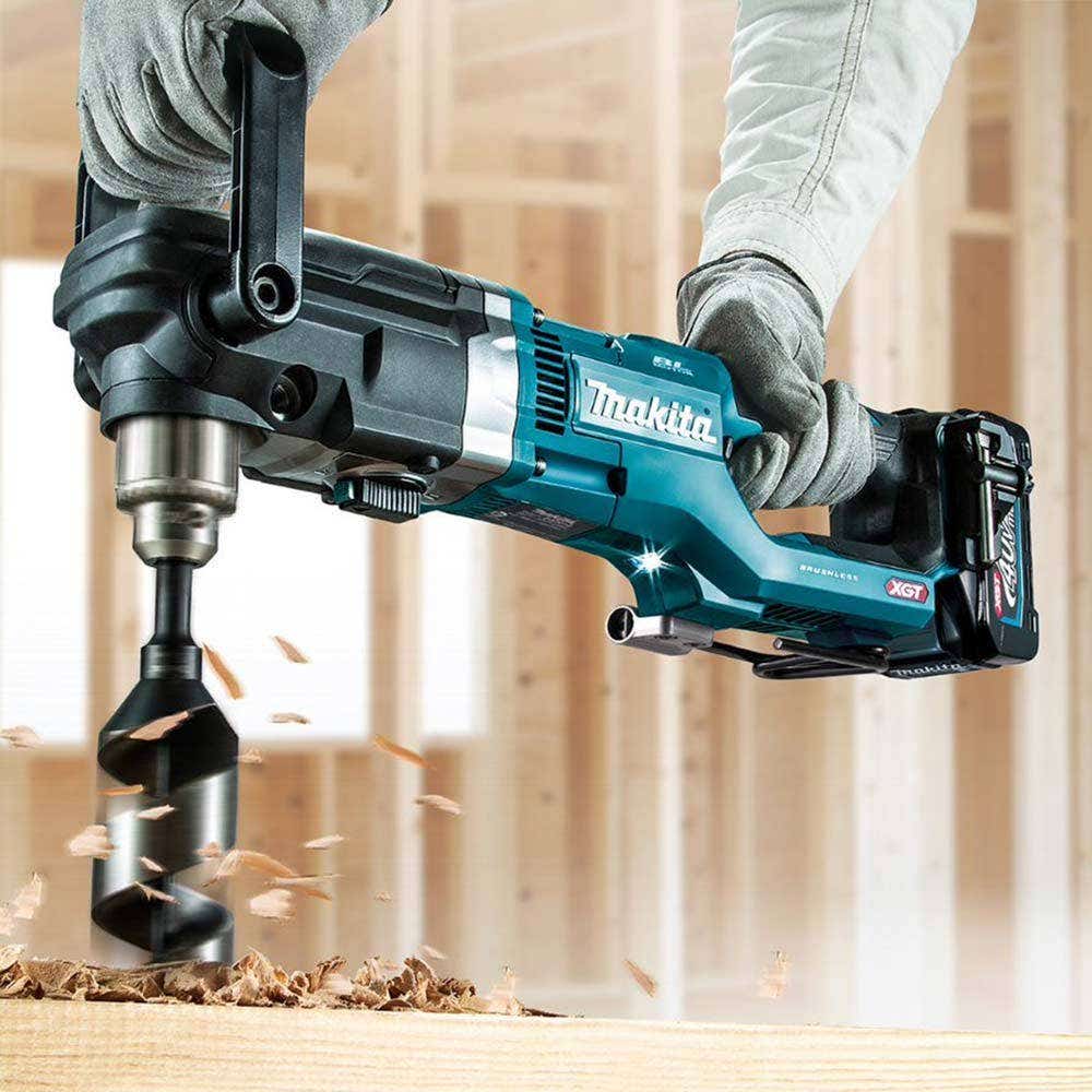 MAKITA 40V Max XGT Brushless 1 x 4.0Ah Right Angle Drill Kit DA001GM102