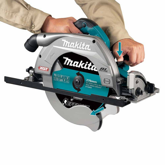 MAKITA 40V Max XGT Brushless 270mm Circular Saw Skin HS011GZ