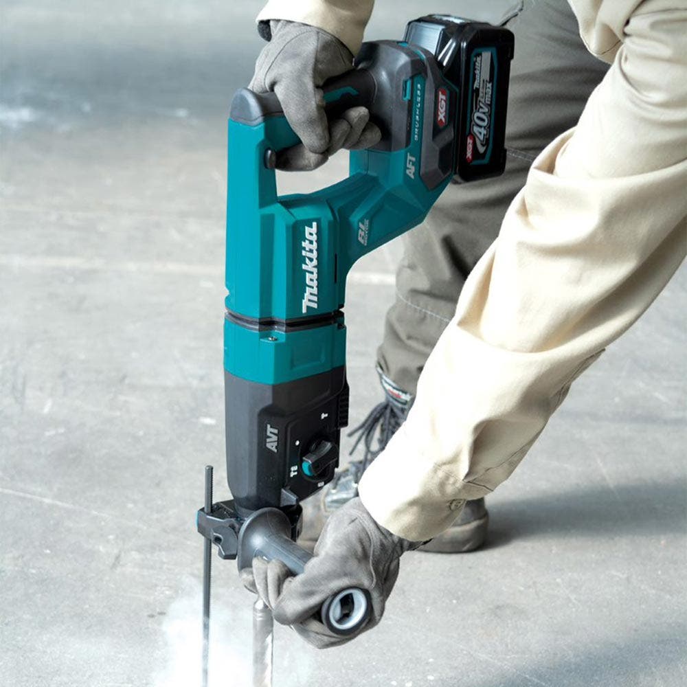 MAKITA 40V Max XGT Brushless 28mm SDS Plus Rotary Hammer Skin HR007GZ