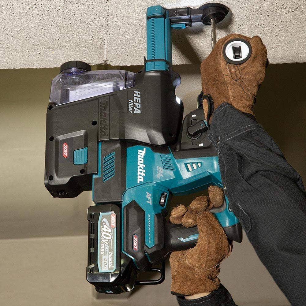 MAKITA 40V Max XGT Brushless AWS 28mm Normal Chuck Rotary Hammer Kit HR001GM201