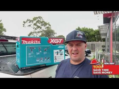 MAKITA 40V Max XGT Brushless 3 Piece 2 x 4.0Ah Combo Kit DK0131G302