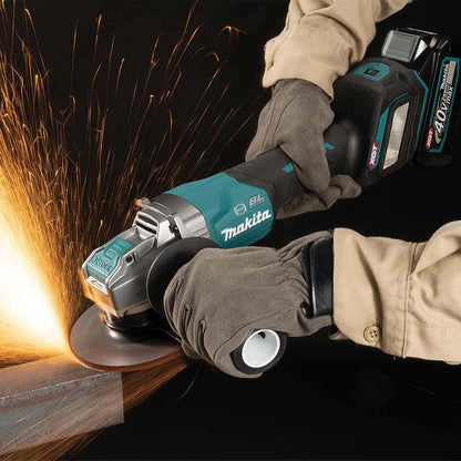 MAKITA 40V Max XGT Brushless X-Lock 125mm Paddle Switch Angle Grinder Skin GA044GZ02
