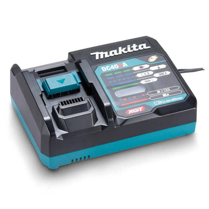 MAKITA 40V Max XGT Brushless X-Lock 2 x 4.0Ah 125mm Slide Switch Angle Grinder Kit GA041GM202