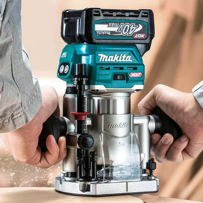 MAKITA 40V Max XGT Brushless 1 4 Laminate Trimmer with Accessory Kit RT001GZ03