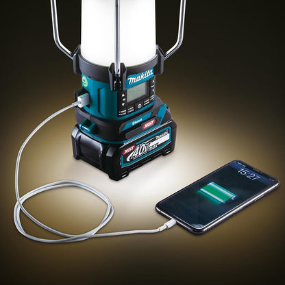 MAKITA 40V Max XGT Bluetooth Digital Radio Lantern Skin MR009GZ