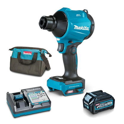 MAKITA 40V Max XGT Brushless 1 x 2.5Ah Dust Blower Kit AS001GD101