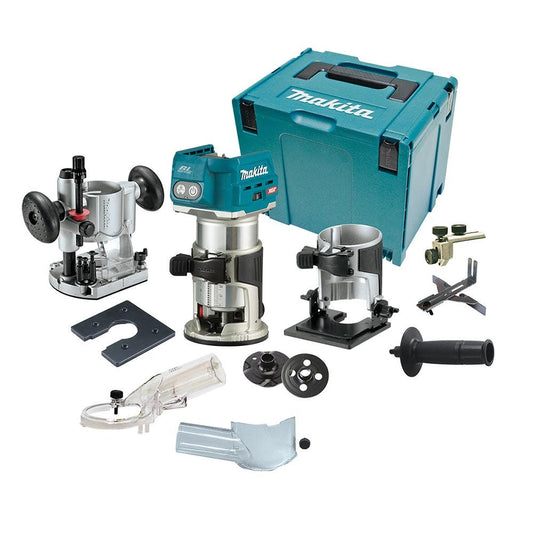 MAKITA 40V Max XGT Brushless 1 4 Laminate Trimmer with Accessory Kit RT001GZ03