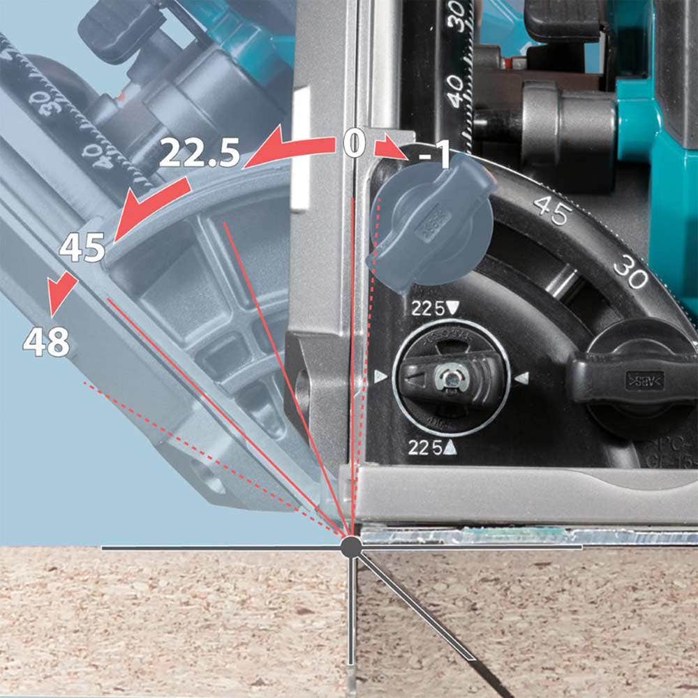 MAKITA 40V Max XGT Brushless 165mm Plunge Cut Saw Skin SP001GZ03