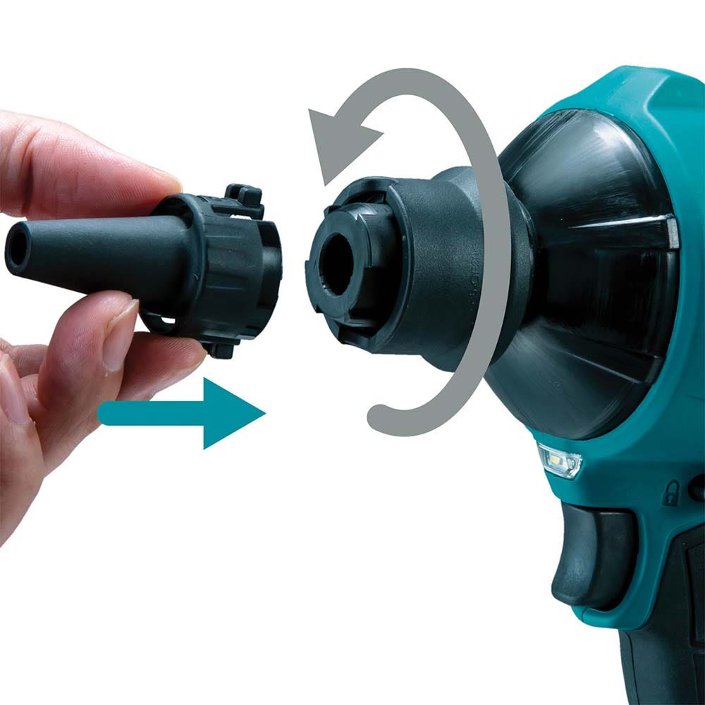 MAKITA 40V Max XGT Brushless 1 x 2.5Ah Dust Blower Kit AS001GD101