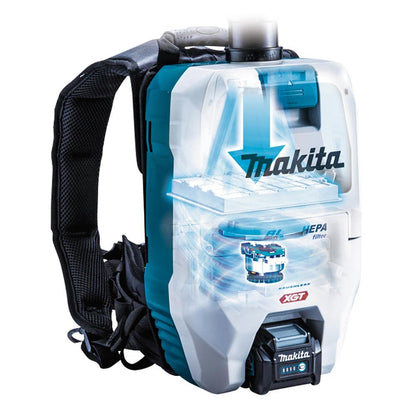 MAKITA 40V Max XGT Backpack Vacuum Skin VC008GZ06
