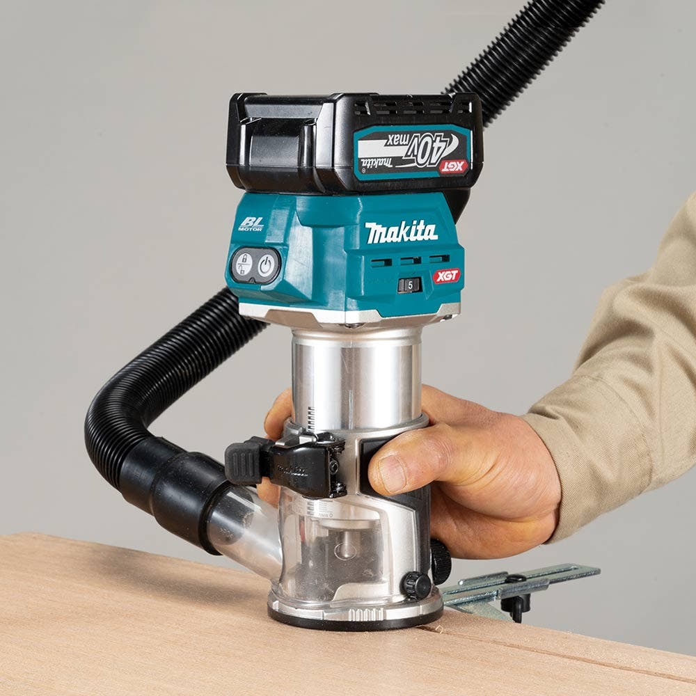 MAKITA 40V Max XGT Brushless 1 4 Laminate Trimmer Skin RT001GZ02