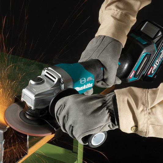 MAKITA 40V Max XGT Brushless 125mm Paddle Switch Angle Grinder Skin GA013GZ