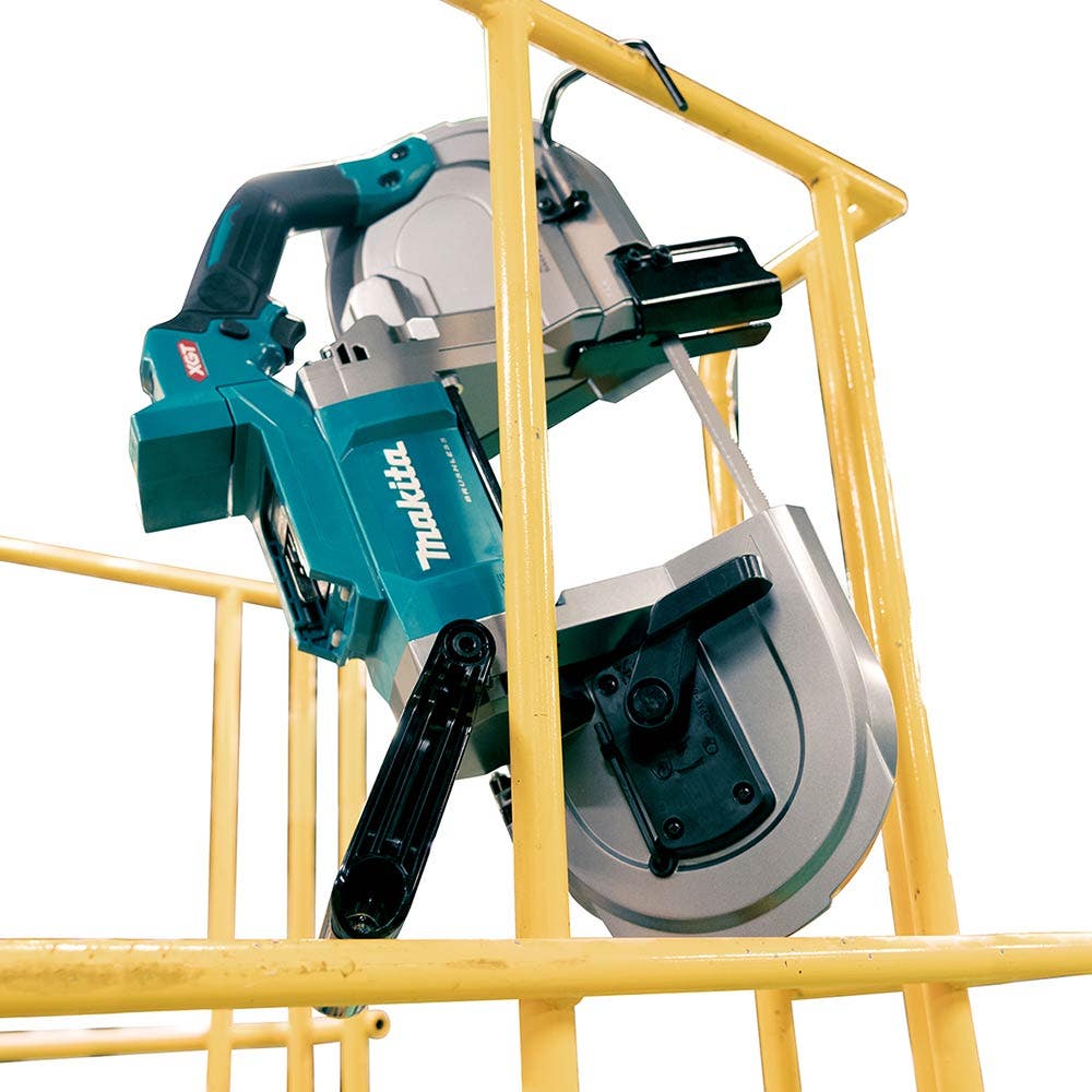 MAKITA 40V Max XGT Brushless 2 x 4.0Ah 127mm Bandsaw Kit PB002GM201