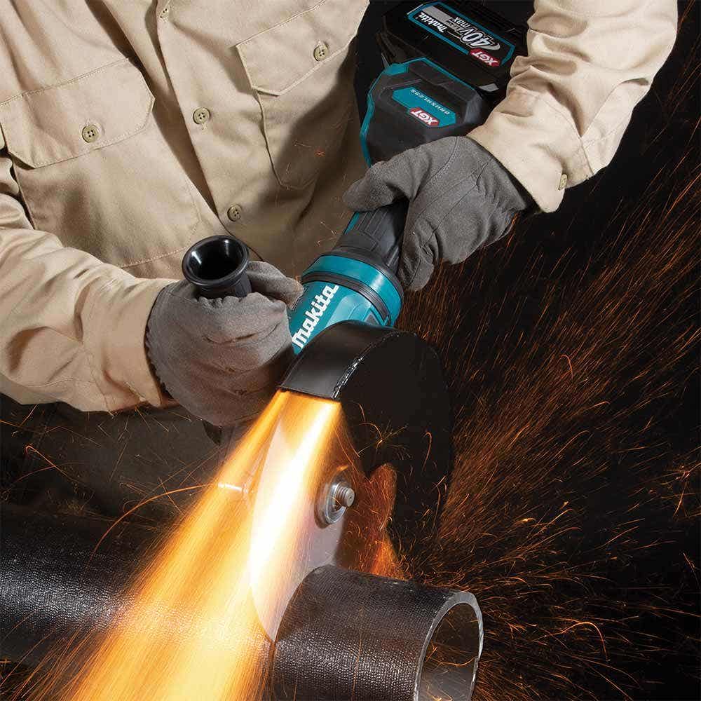 MAKITA 40V Max XGT Brushless 230mm 2 x 4.0Ah Angle Grinder Kit GA038GM201