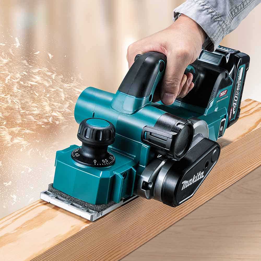 MAKITA 40V Max XGT Brushless 82mm Planer Skin KP001GZ