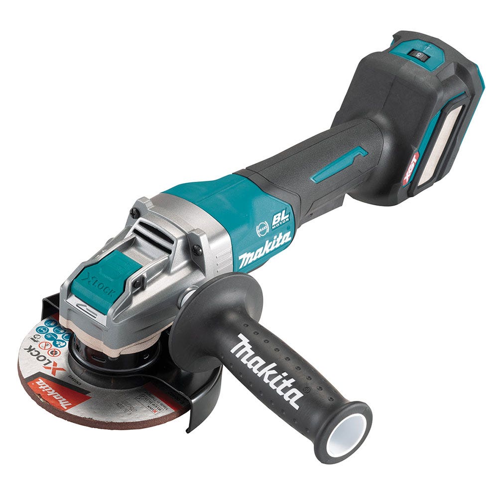 MAKITA 40V Max XGT Brushless X-Lock 125mm Paddle Switch Angle Grinder Skin GA044GZ02