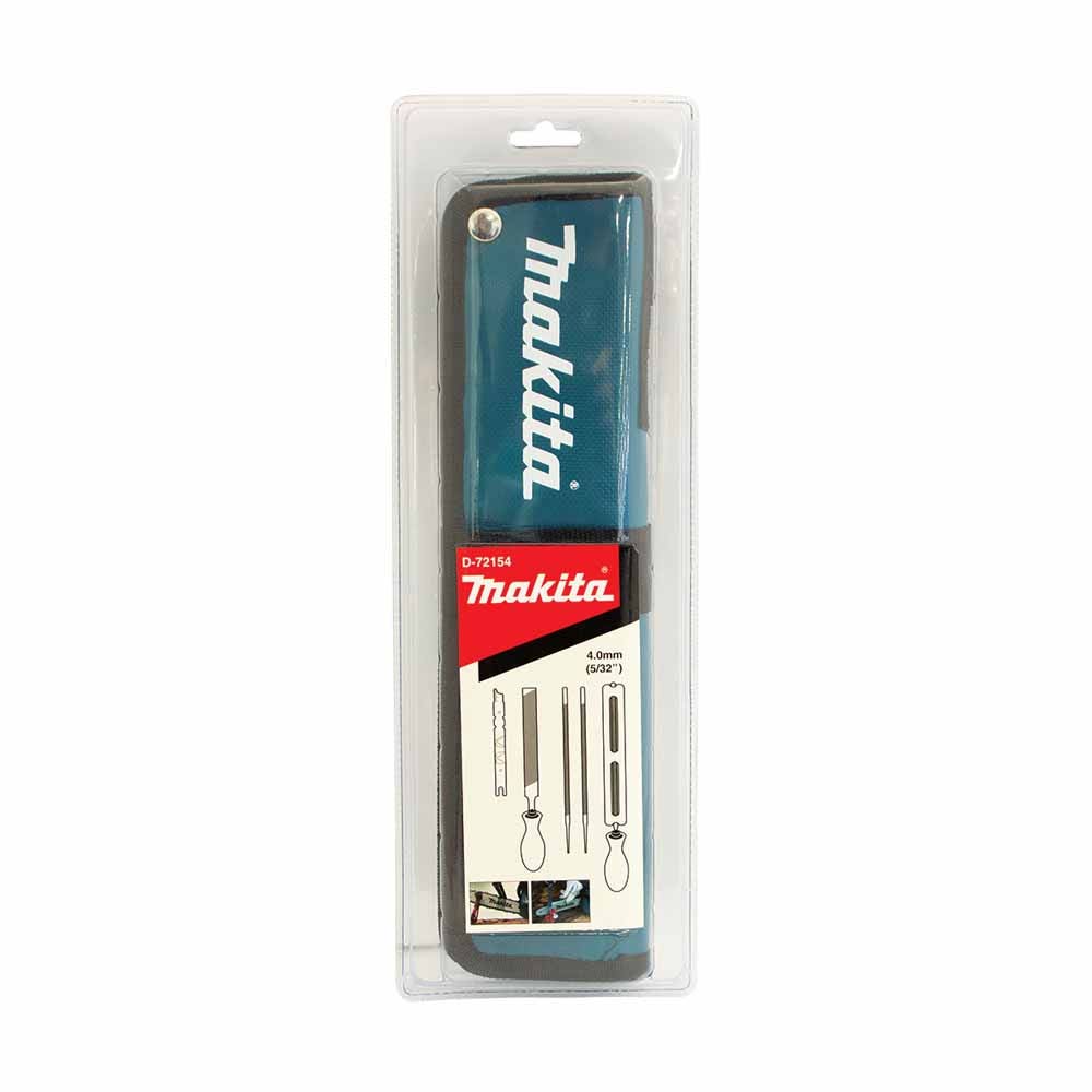 MAKITA 4.0mm Chainsaw Sharpening Rollup Kit D-72154