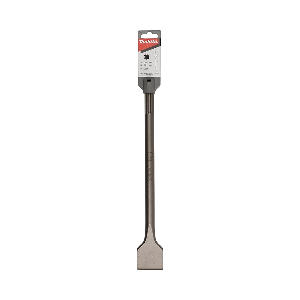 MAKITA 50 x 360mm SDS-Max Wide Flat Chisel Bit - Elite P16302