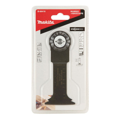 MAKITA 52mm Starlock Max Multi-Tool for Wood and Metal Plunge Saw Blade B-66416