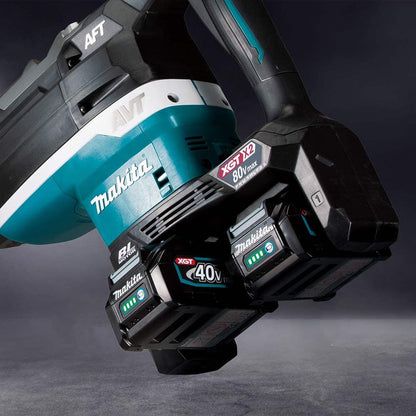 MAKITA 80V Max (40Vx2) XGT Brushless 2 x 5.0Ah SDS Max Rotary Hammer Kit HR006GT201