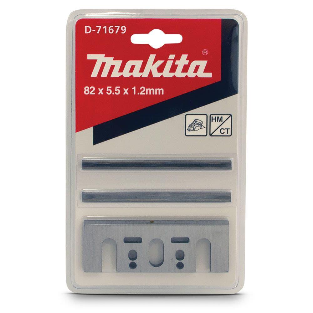 MAKITA 82mm D Edge TCT Planer Blade Conversion Kit 2 piece D71679
