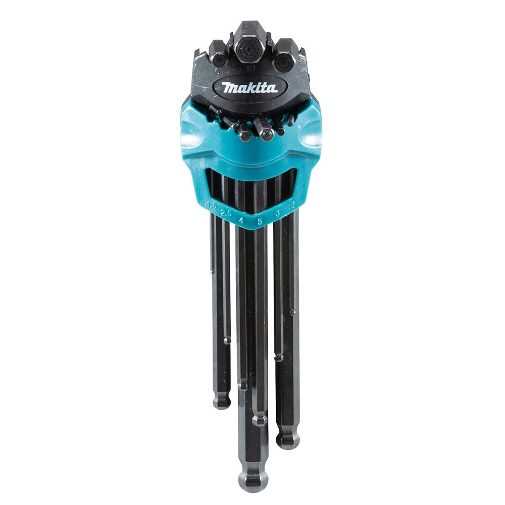 MAKITA Hex Key Wrench Set - 9 Piece B-65894