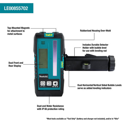 MAKITA Hybrid Laser Receiver Suits SK105DZ SK105GDZ LE00855702
