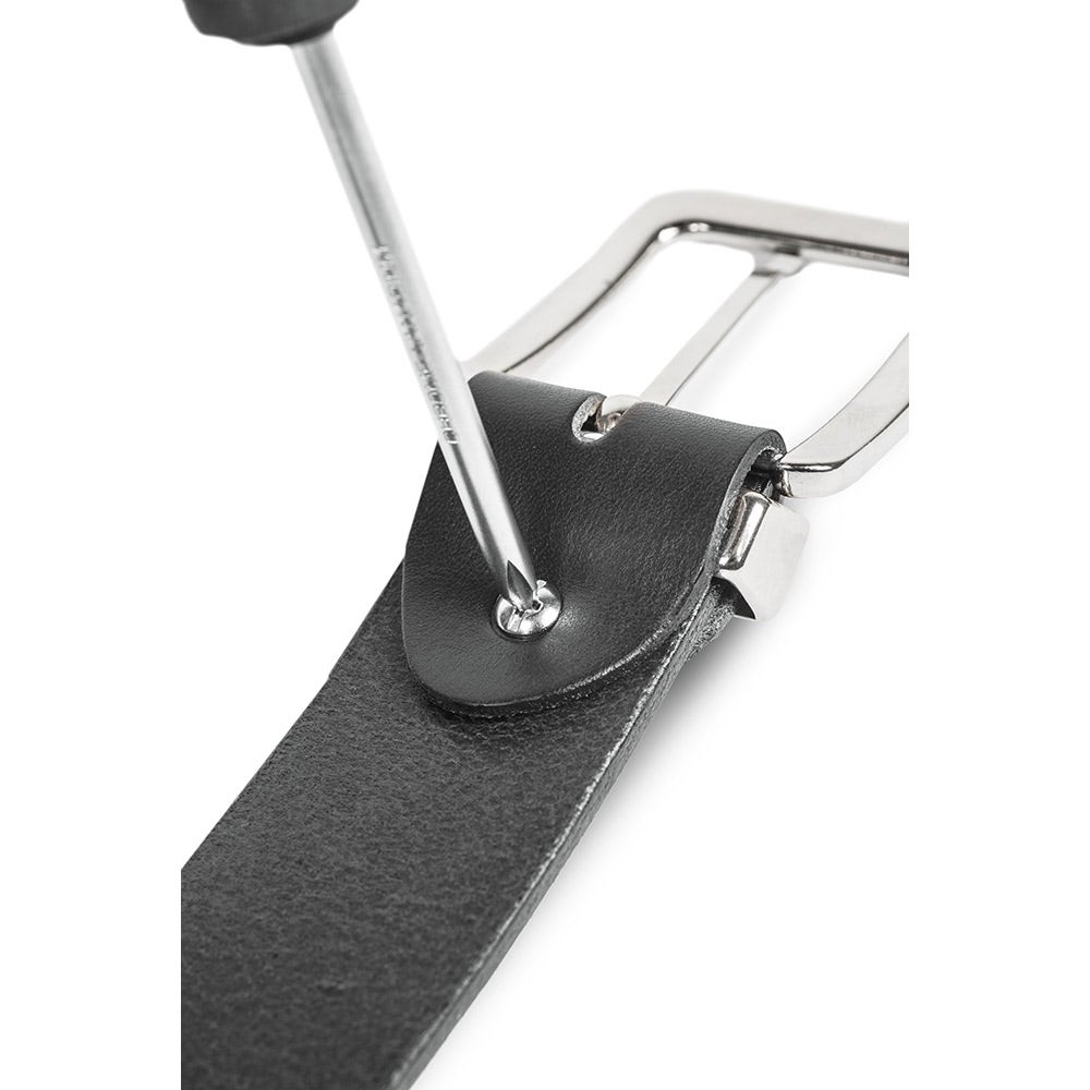 MAKITA Leather Belt in Black Medium E-05359