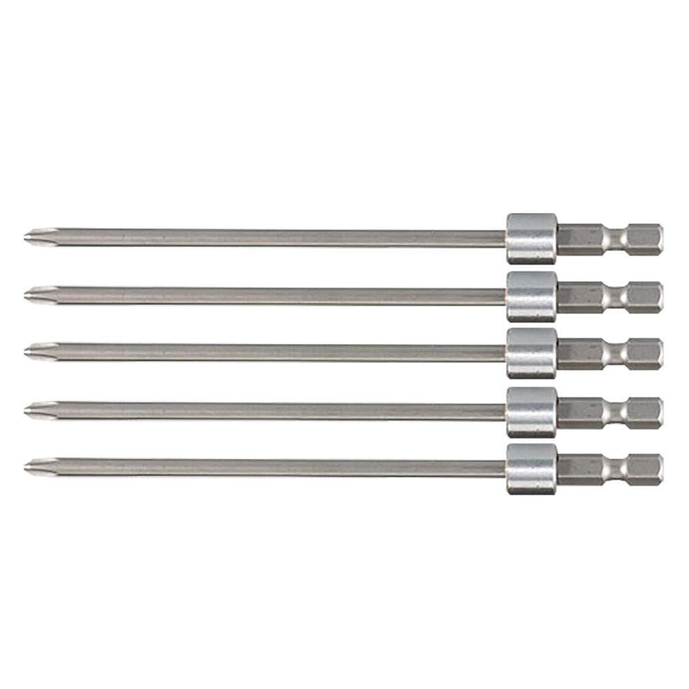 MAKITA PH2 x 130mm Phillips Power Screwdriver Bit suits MAKITA Collated Screwguns - 5 Piece