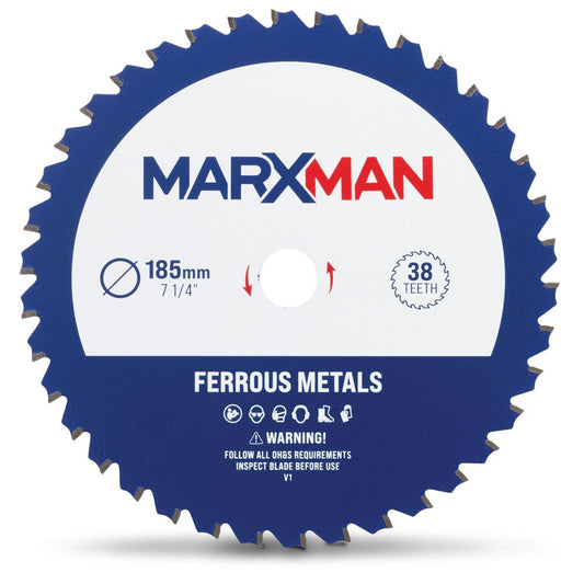 MARXMAN 185mm 38T TCT Metal Circular Saw Blade MMCSS18538