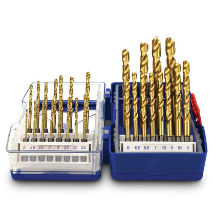 MARXMAN 2-13mm 1 4-Hex HSSTIN Q C Drill Bit Set - 27 Piece MHSSHX27PC